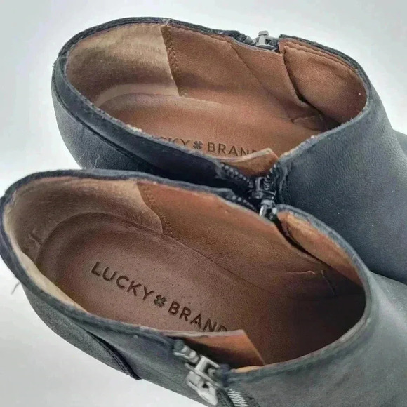 Lucky Brand Basel Bootie - Black - 6 - Picture 9 of 10